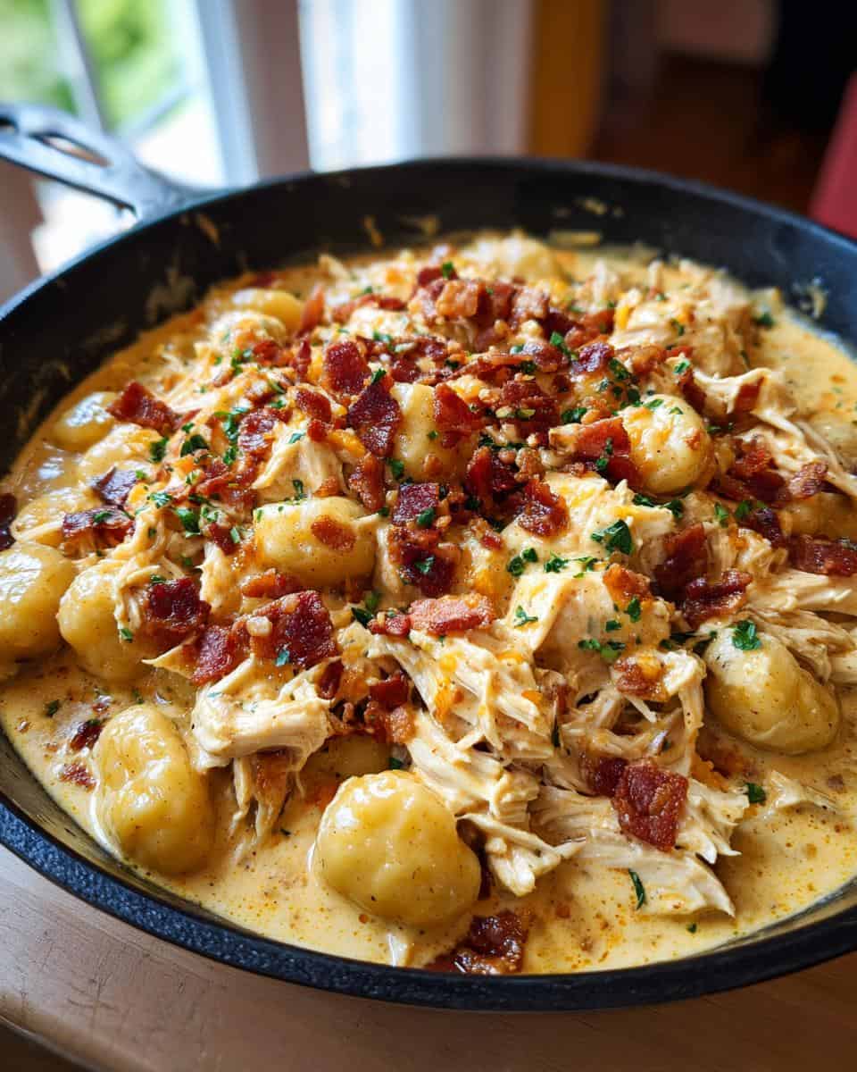 Quick Creamy Crack Chicken Gnocchi - detail 1