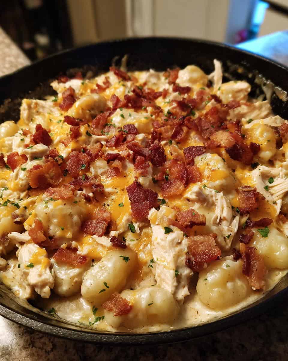 Quick Creamy Crack Chicken Gnocchi - detail 2