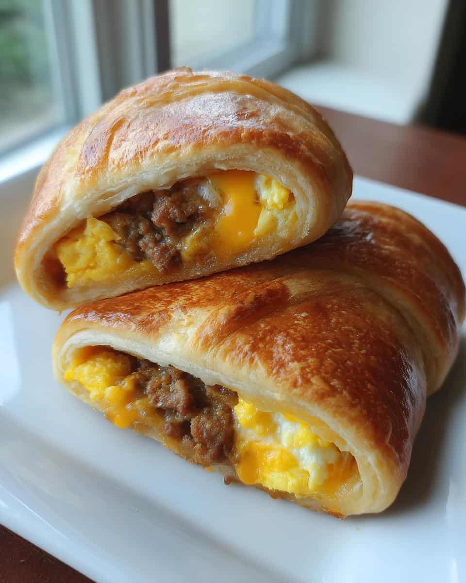Quick & Delicious Sausage Egg Breakfast Rolls - detail 1