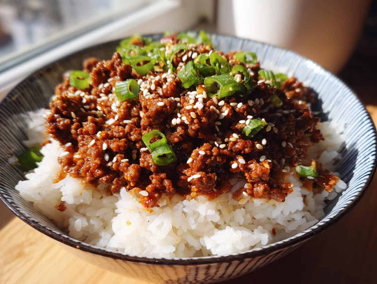 Quick Hot Honey Beef Bowls Ready in 40 Minutes: Insanely Good