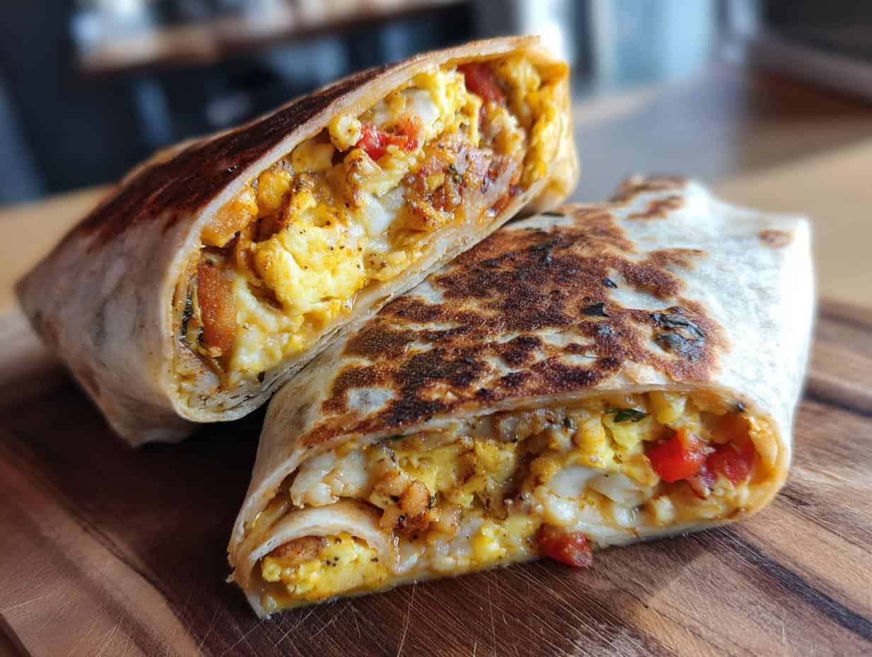 Astonishing Quick & Nutritious Breakfast Burritos Recipe