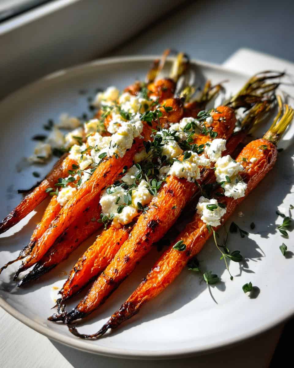 Roasted Carrots with Ricotta - detail 3