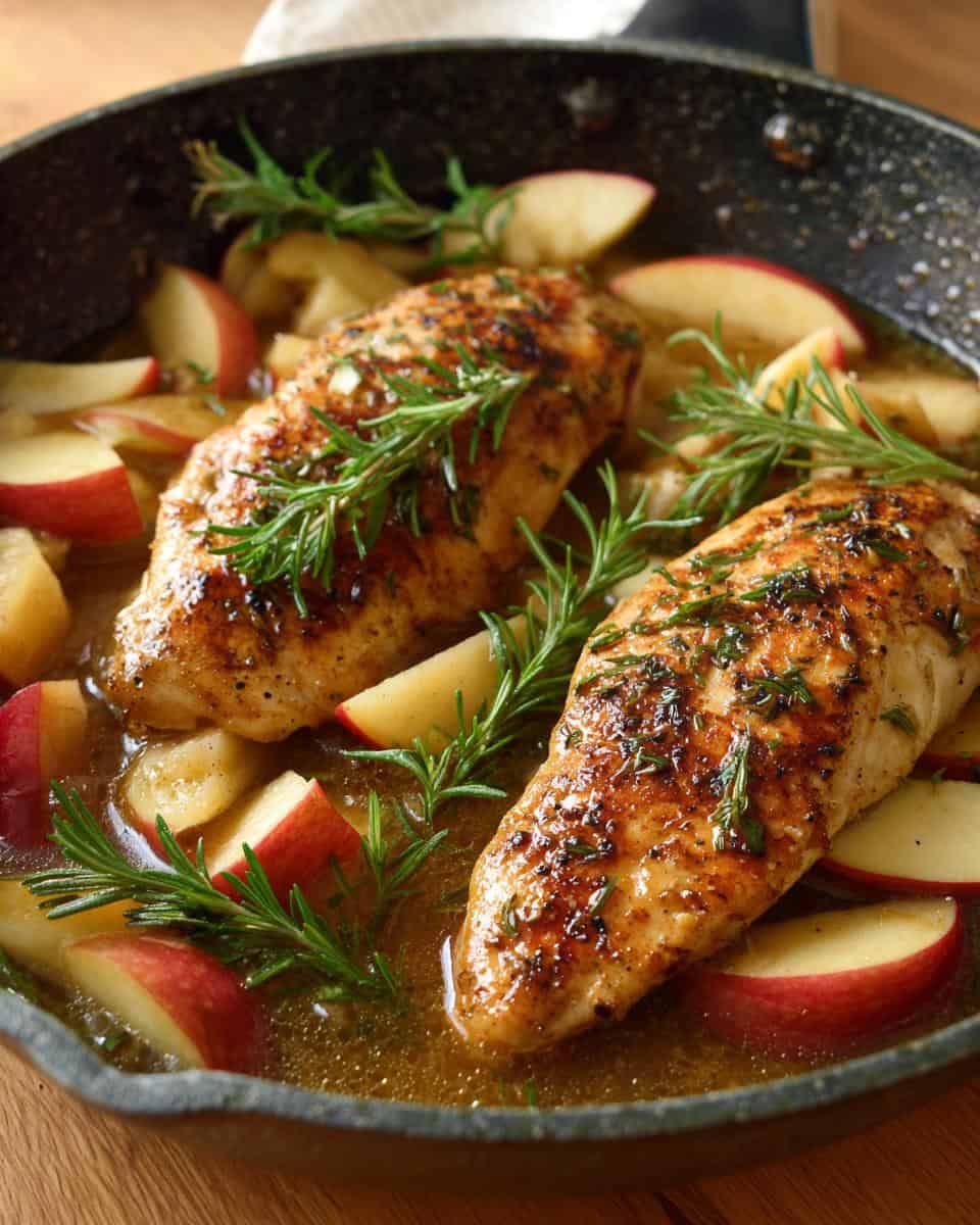 Rosemary Apple Cider Chicken Recipe - detail 2