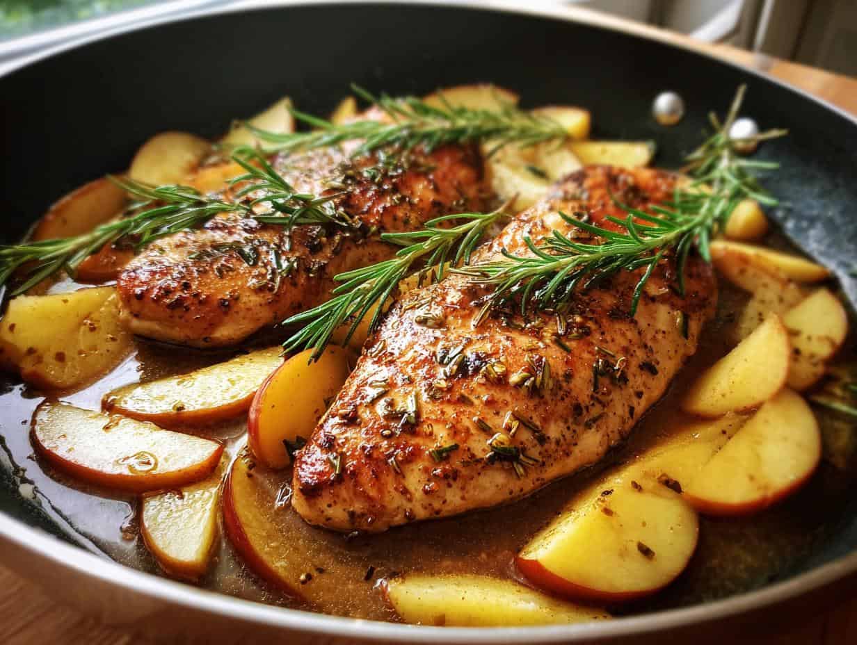 Rosemary Apple Cider Chicken Recipe: Delicious in 40 Minutes