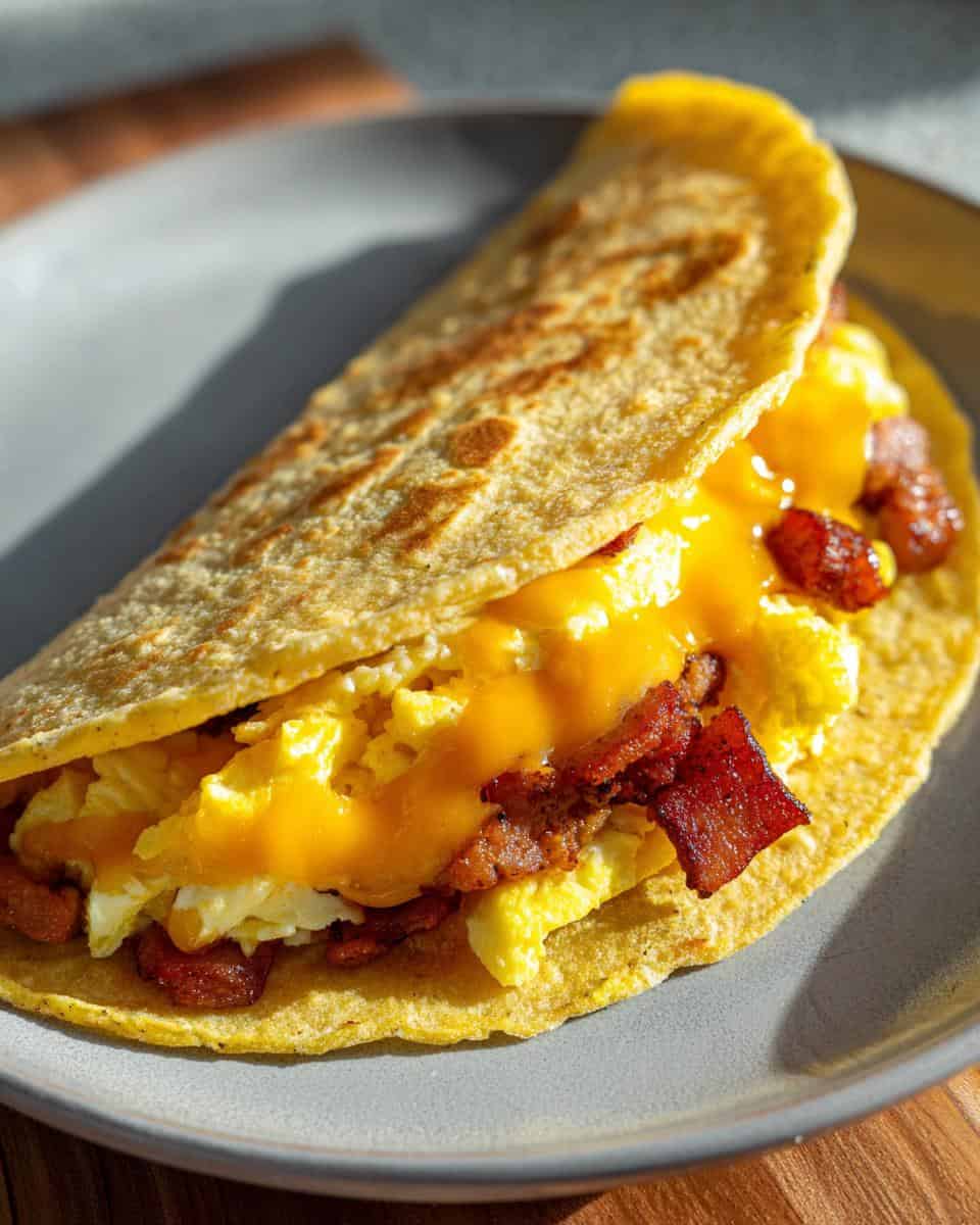 Simple Baked Breakfast Tacos - detail 1