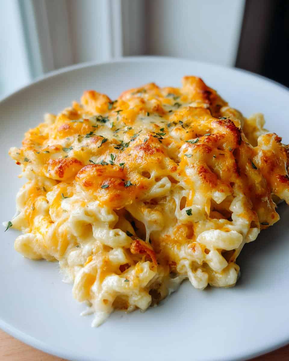 Slow Cooker Four Cheese Mac and Cheese - detail 1