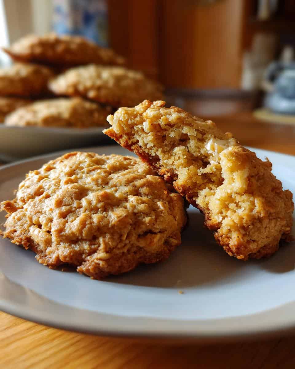 Soft Honey Oatmeal Cookies - detail 1