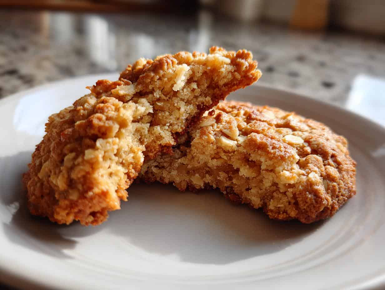 Unbelievably Soft Honey Oatmeal Cookies Recipe