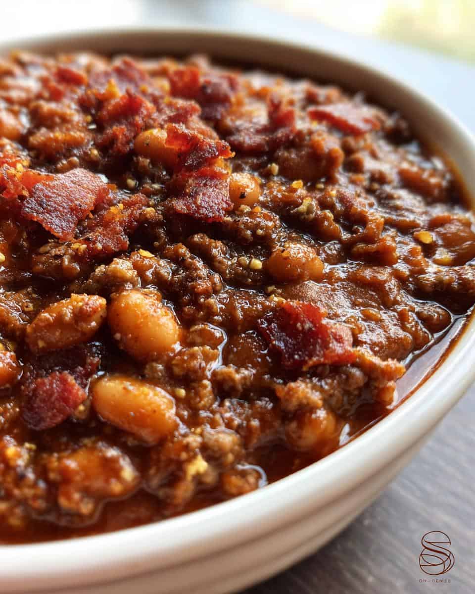 Southern Style Baked Beans with Beef - detail 1