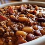 Southern Style Baked Beans with Beef
