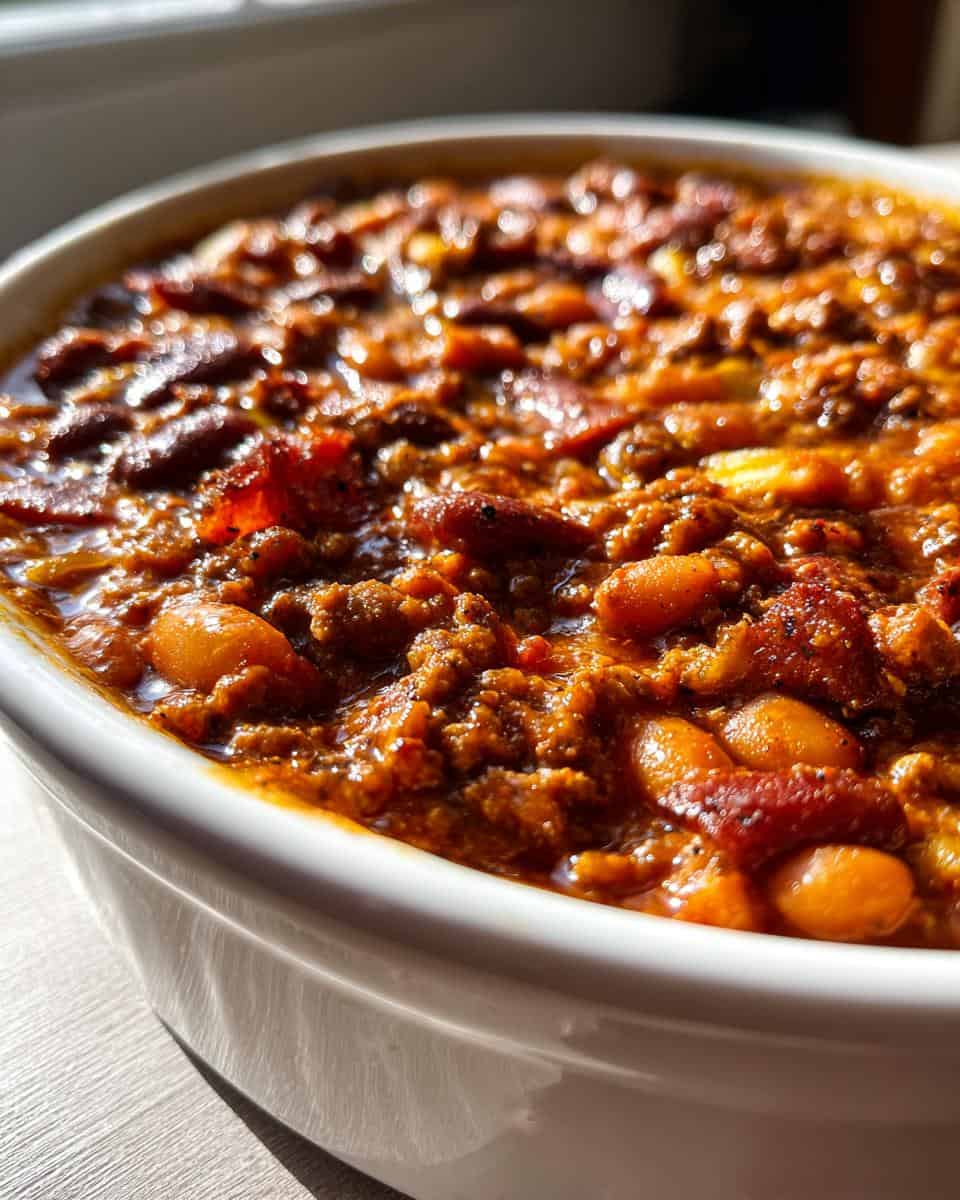 Southern Style Baked Beans with Beef - detail 2