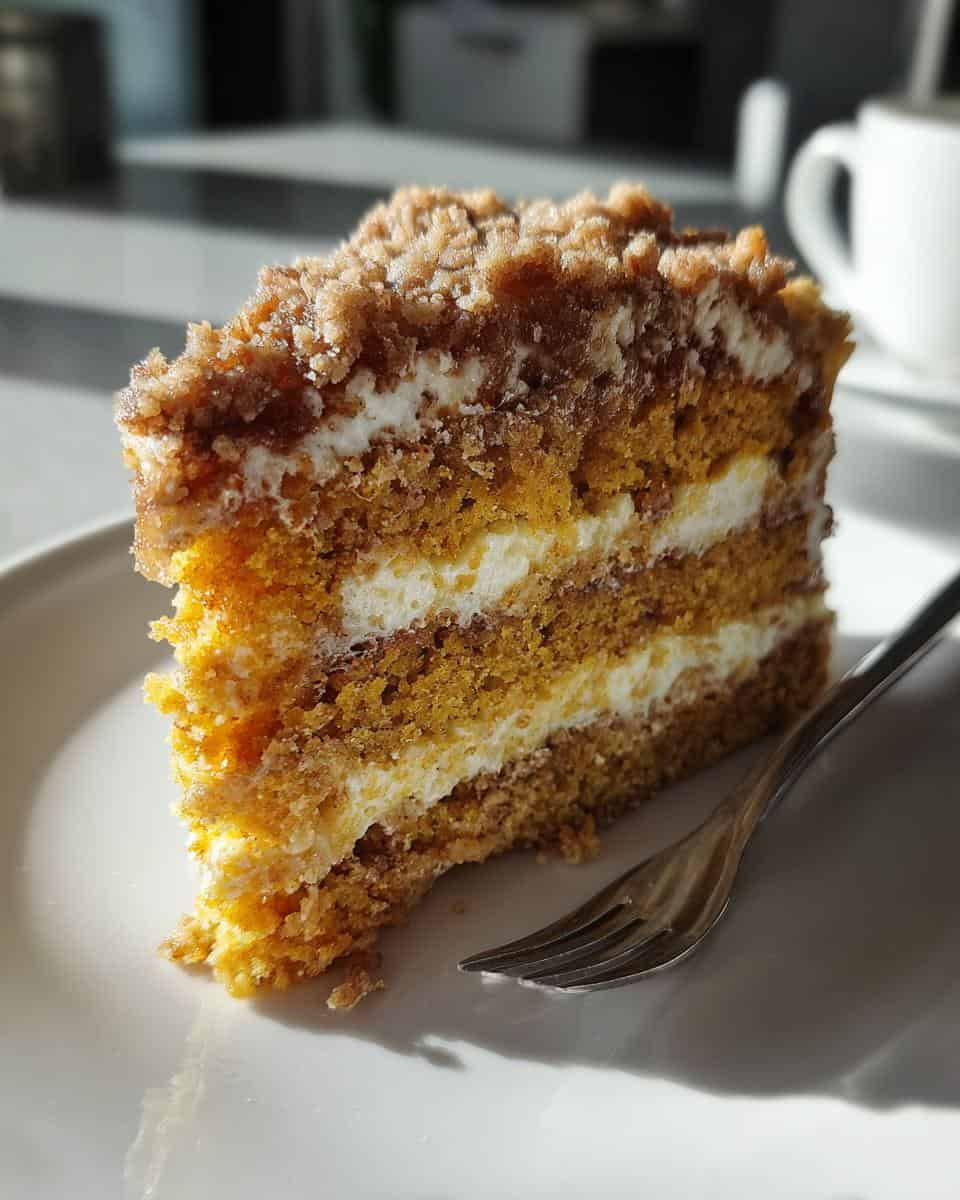 Spiced Pumpkin Coffee Cake - detail 2
