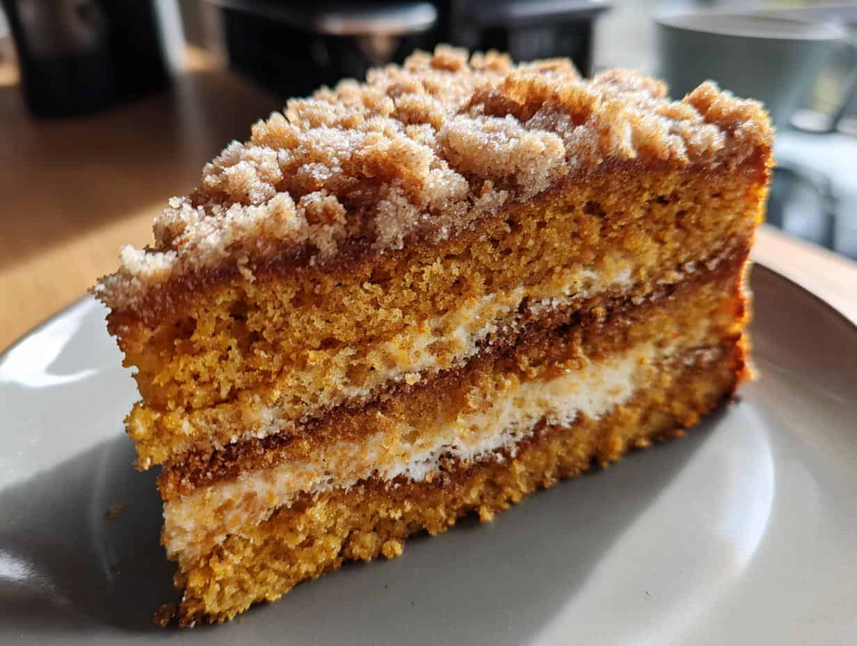 Unbelievable Spiced Pumpkin Coffee Cake, Just 35 Mins