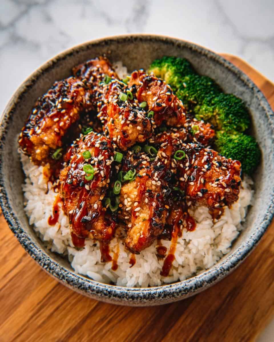 Sticky Chicken Rice Bowls Recipe - detail 3