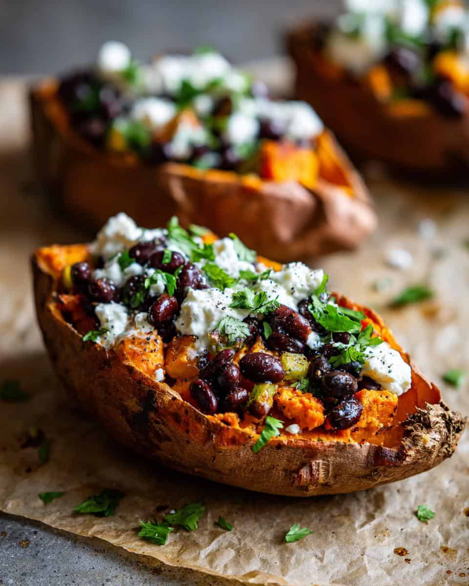 Stuffed Sweet Potatoes with Burrata - detail 3