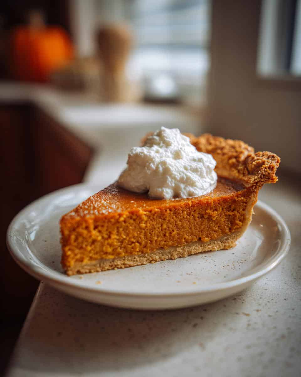 Thanksgiving Pumpkin Pie Recipe - detail 1
