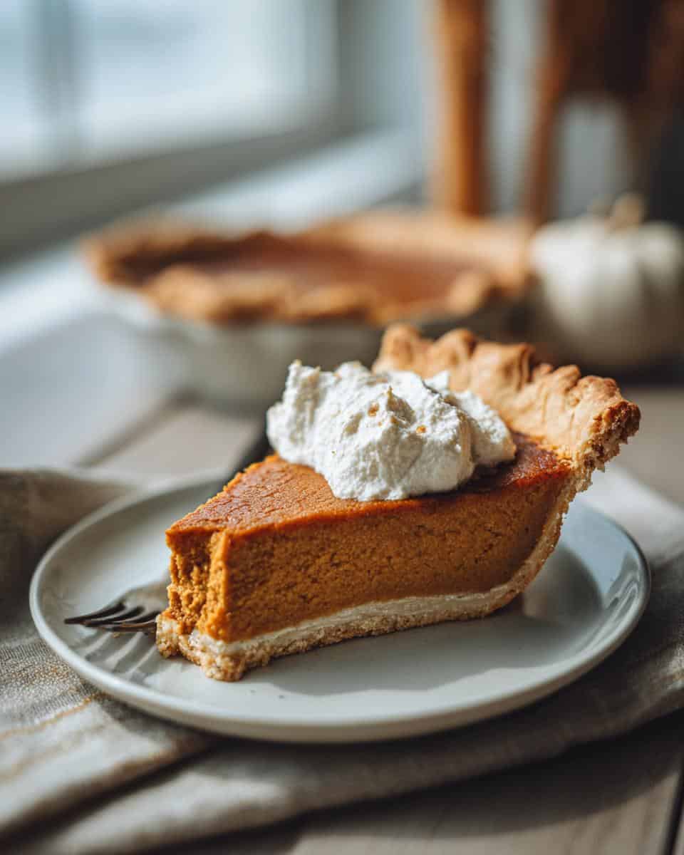 Thanksgiving Pumpkin Pie Recipe - detail 3