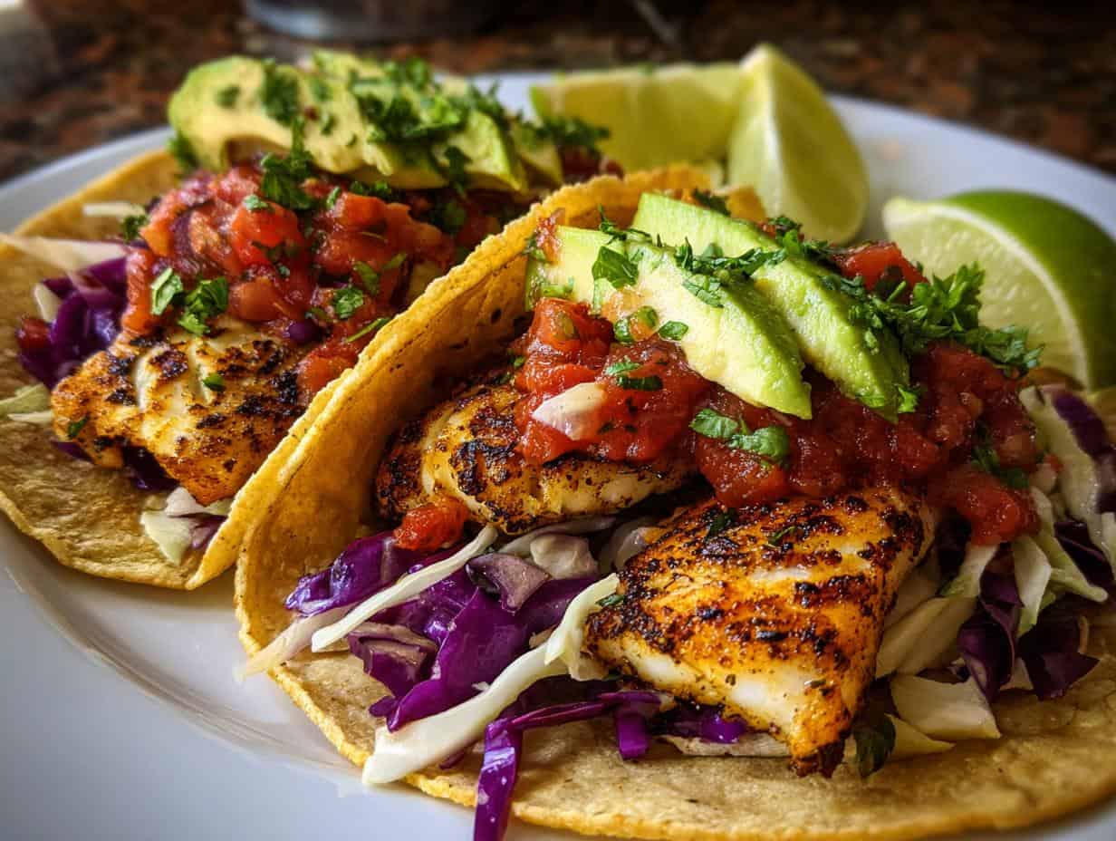 Unbelievable Tilapia Fish Tacos Recipe in 25 Mins