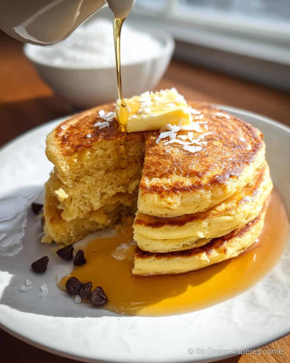 Wholesome Keto Coconut Pancakes - detail 2