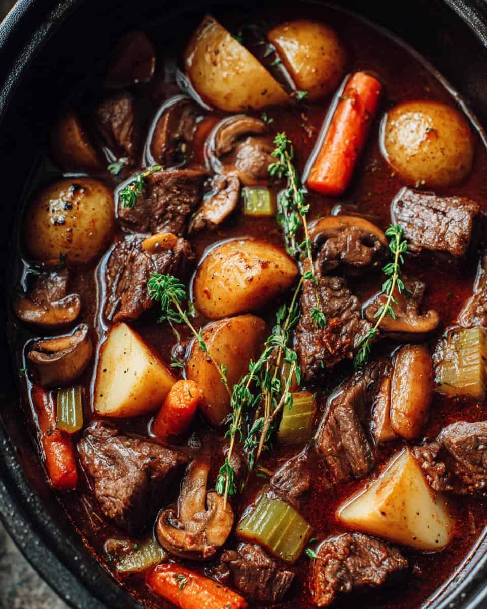 Witch’s Cauldron Beef Stew - detail 1