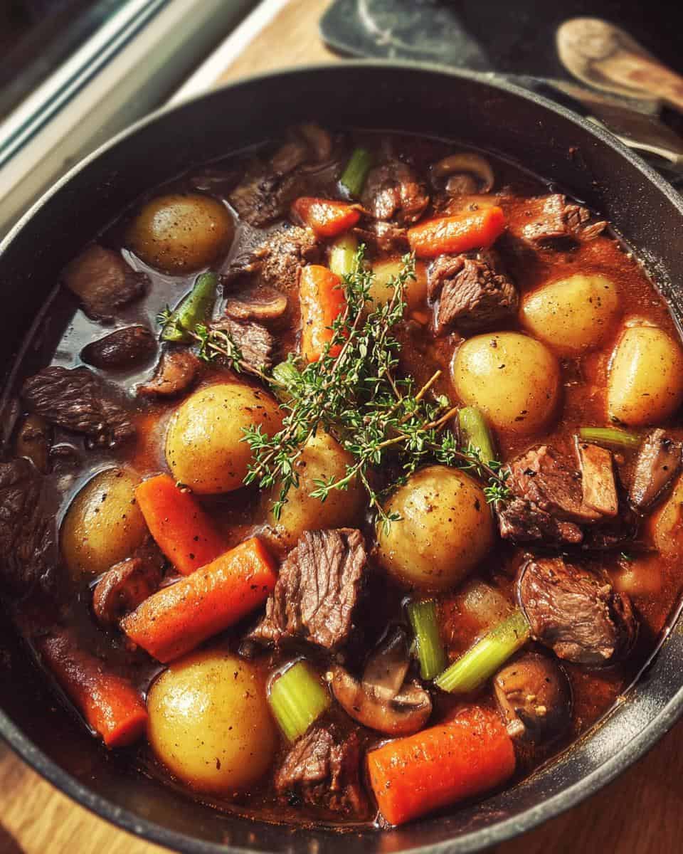 Witch’s Cauldron Beef Stew - detail 3