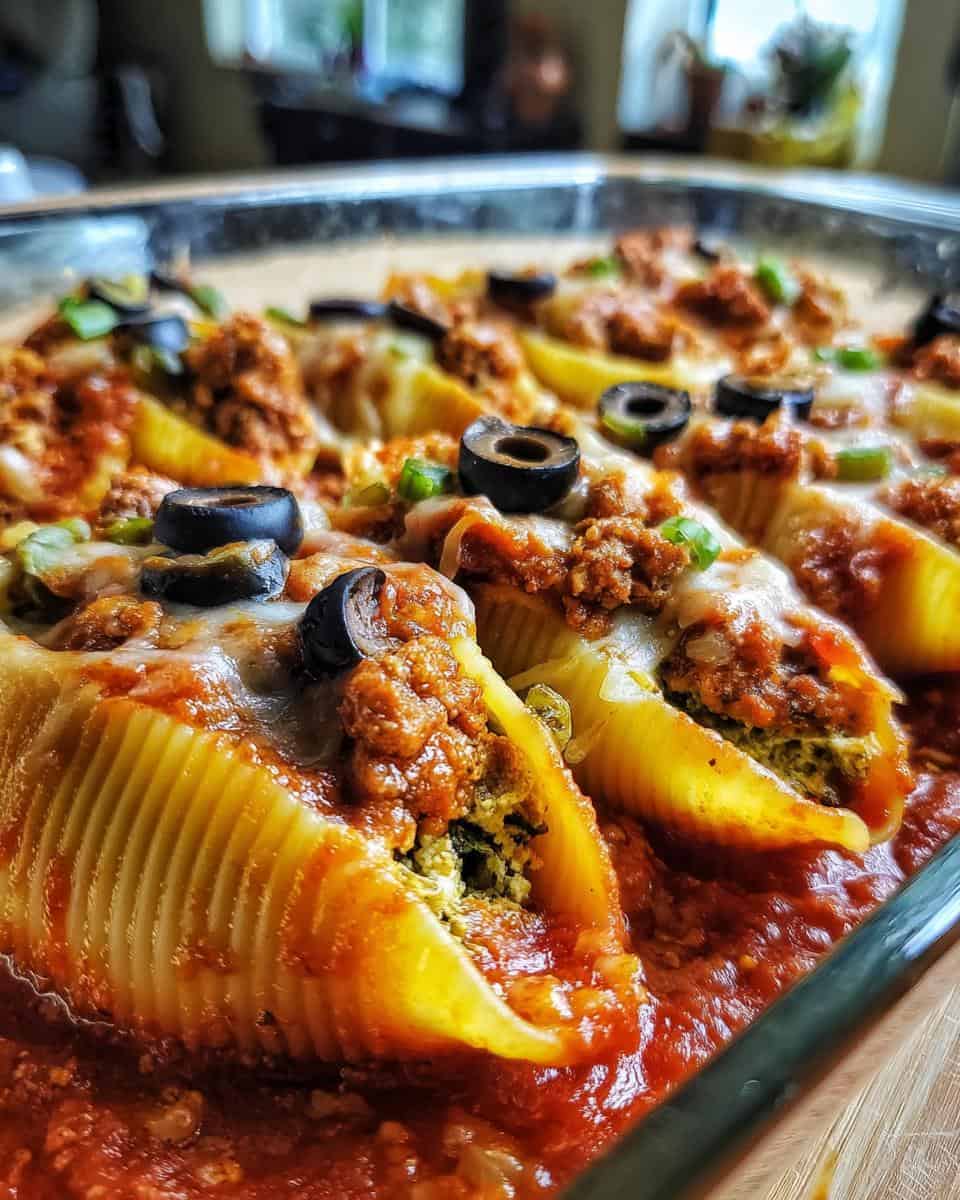 Zombie Guts Stuffed Shells - detail 1