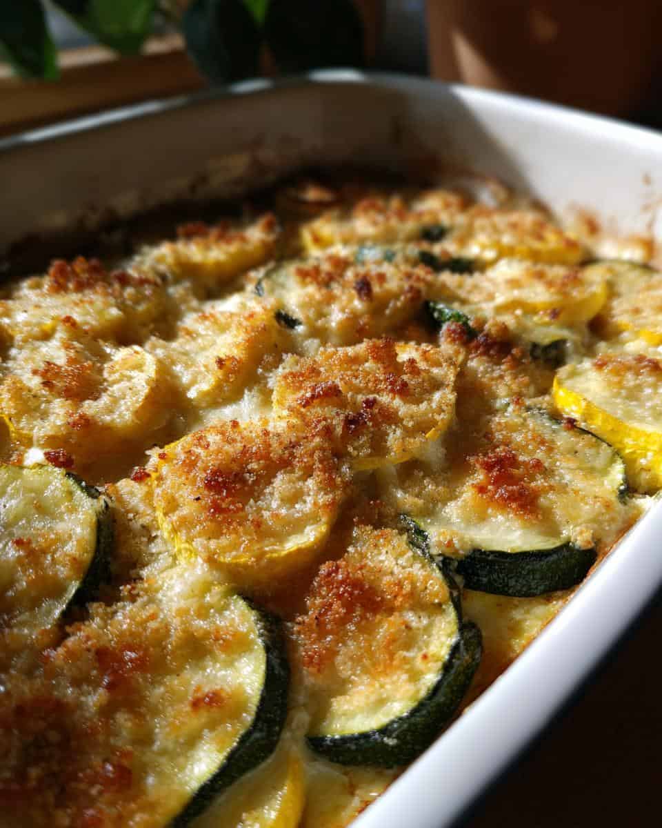 Zucchini Gratin with Yellow Squash Recipe - detail 1