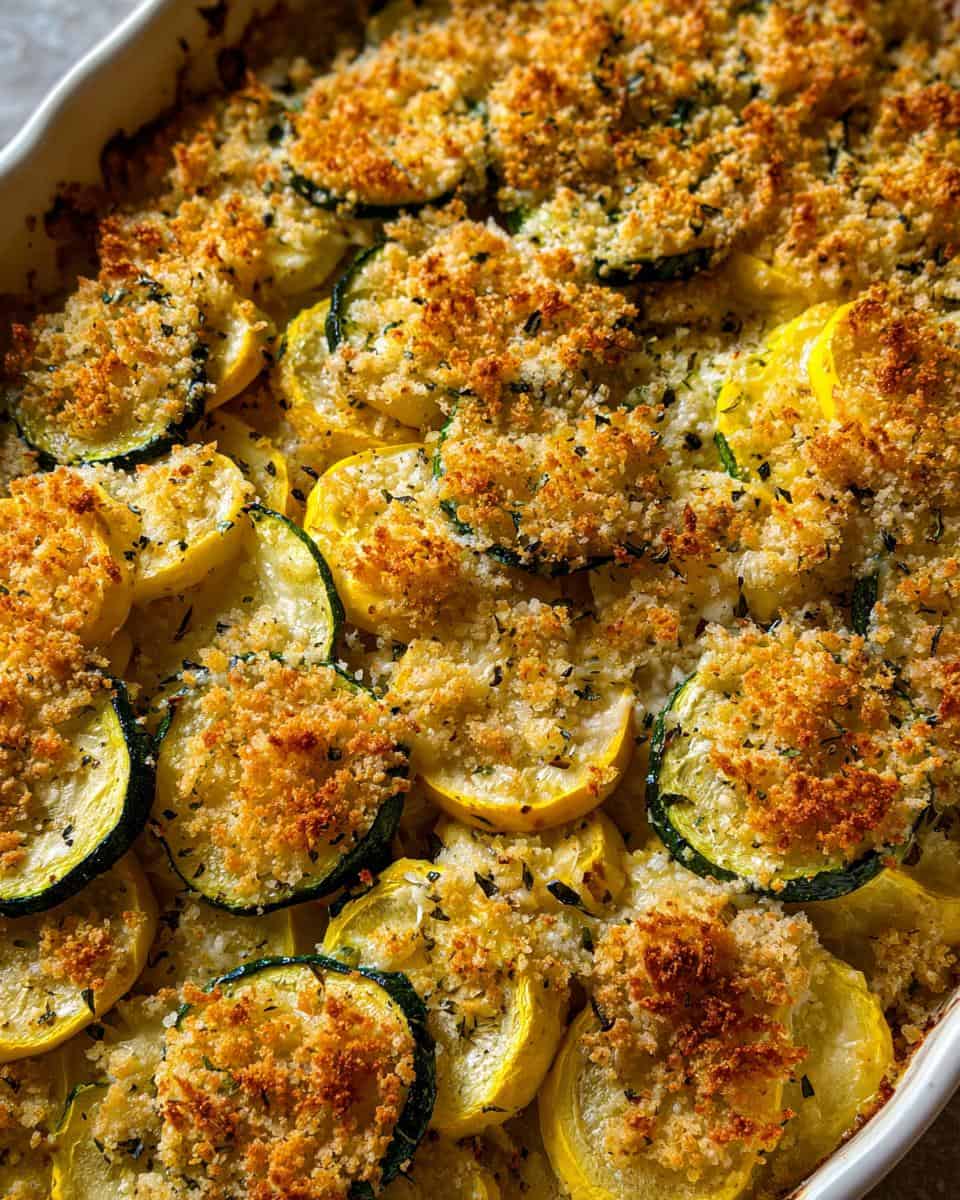 Zucchini Gratin with Yellow Squash Recipe - detail 3