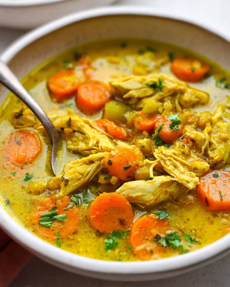 Anti Inflammatory Turmeric Chicken Soup Recipe - detail 1