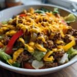 Easy Burger Salad Without Bun