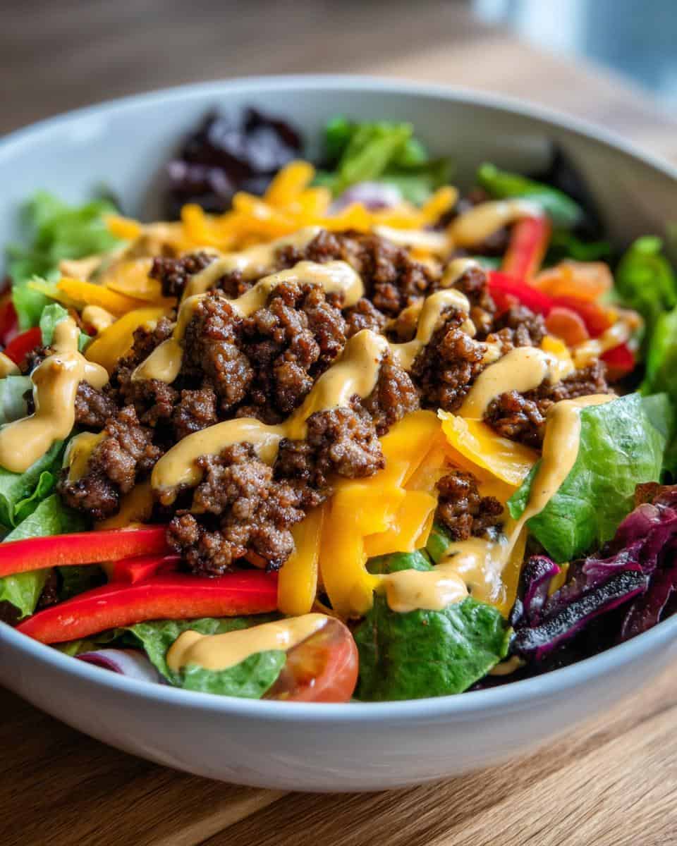 Easy Burger Salad Without Bun - detail 2