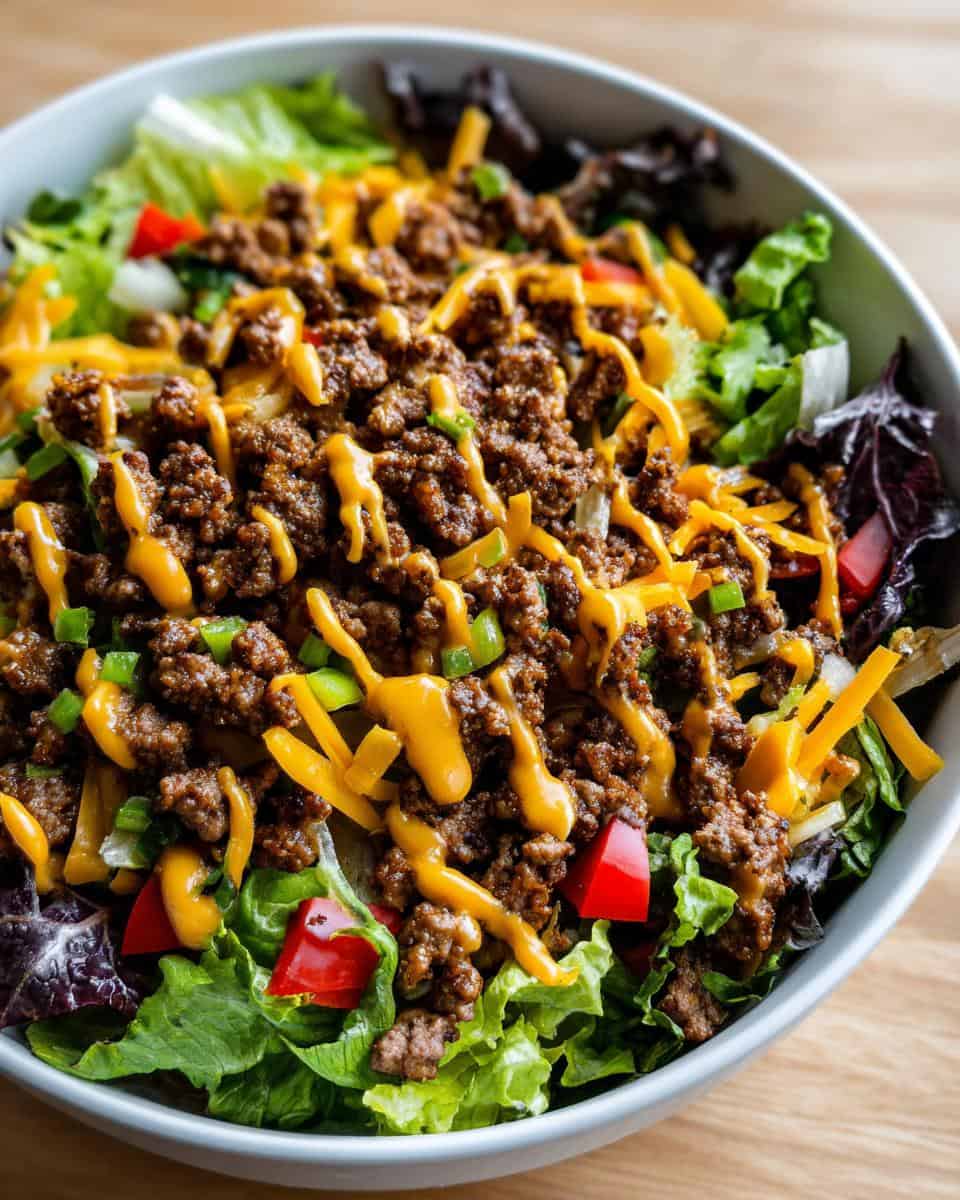 Easy Burger Salad Without Bun - detail 3