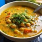 Easy Greek Chickpea Soup Recipe Revithia