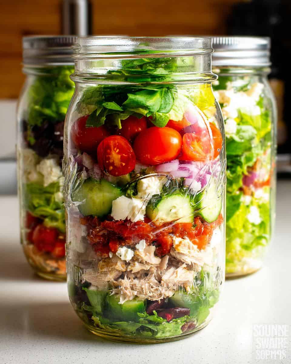 Easy Mason Jar Salad Recipes - detail 2