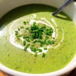 Easy creamy spinach soup recipe