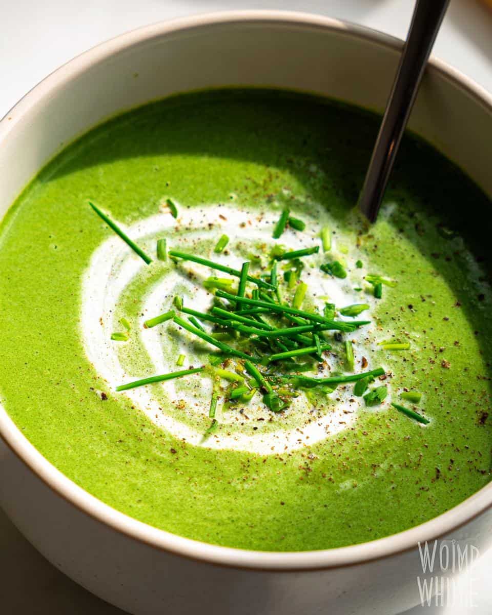 Easy creamy spinach soup recipe - detail 3