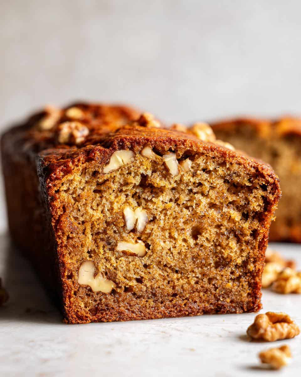 Homemade Pumpkin Spice Loaf - detail 1