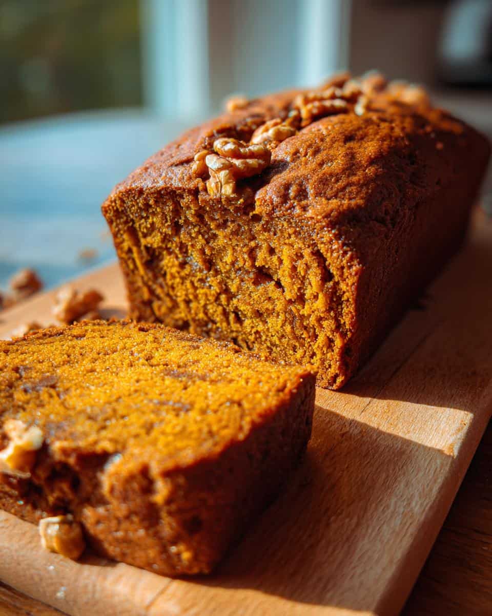 Homemade Pumpkin Spice Loaf - detail 2