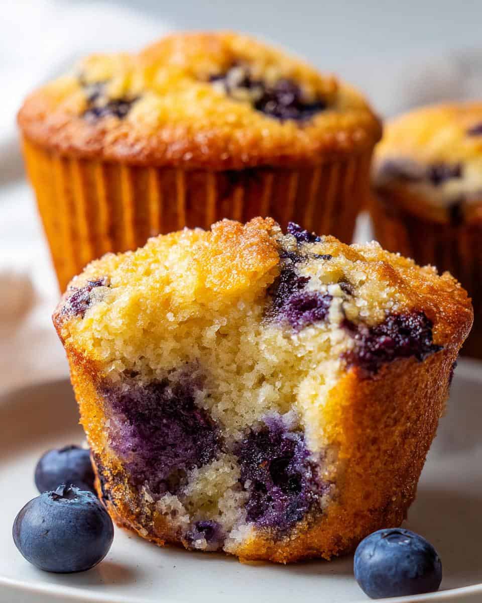 Keto Blueberry Muffins Almond Flour Recipe - detail 1