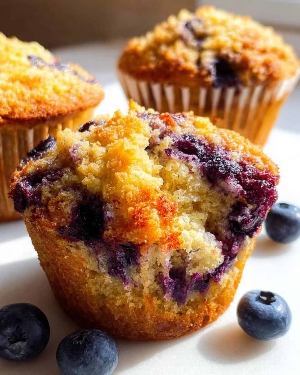 Keto Blueberry Muffins Almond Flour Recipe - detail 3