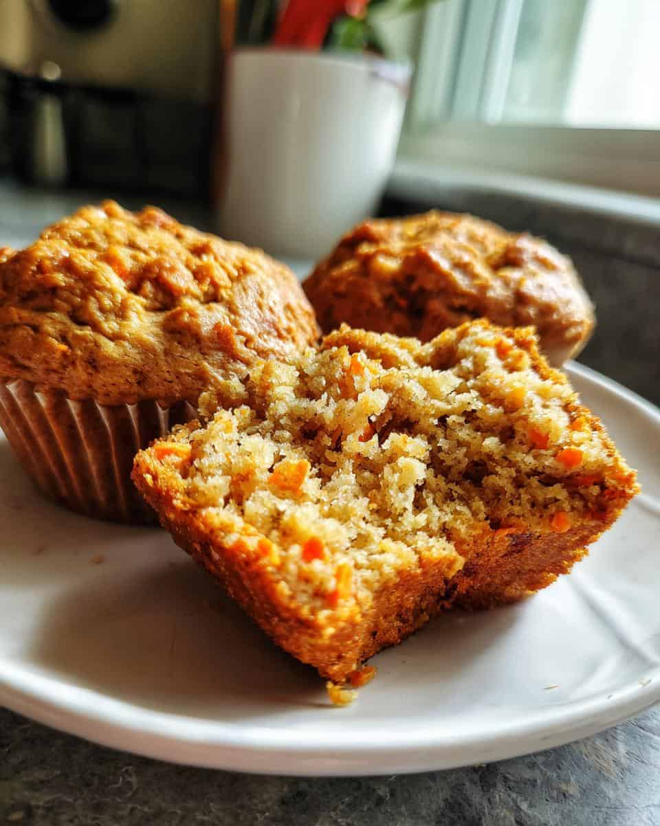 Kid-Friendly Apple Carrot Oatmeal Muffins - detail 3