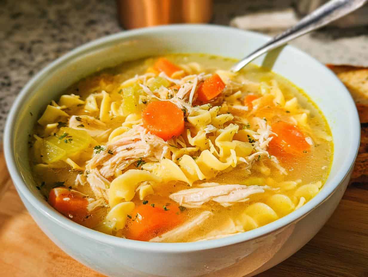 Devastating Cold? Easy 30-Minute Chicken Noodle Soup Saves