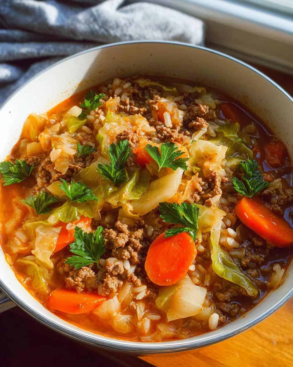 Easy Cabbage Roll Soup Recipe - detail 1