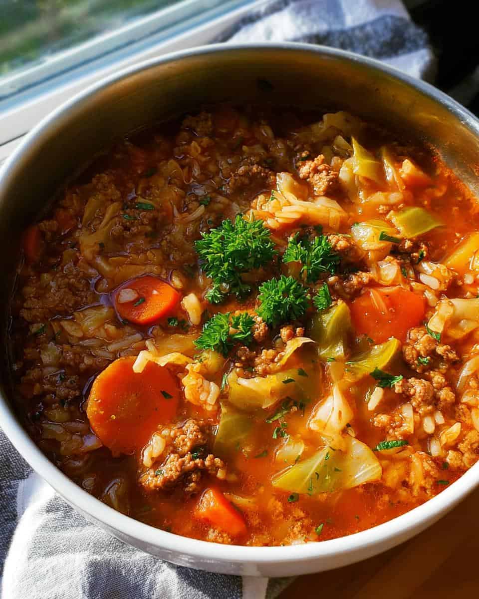 Easy Cabbage Roll Soup Recipe - detail 2
