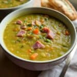 Easy Split Pea Soup with Ham