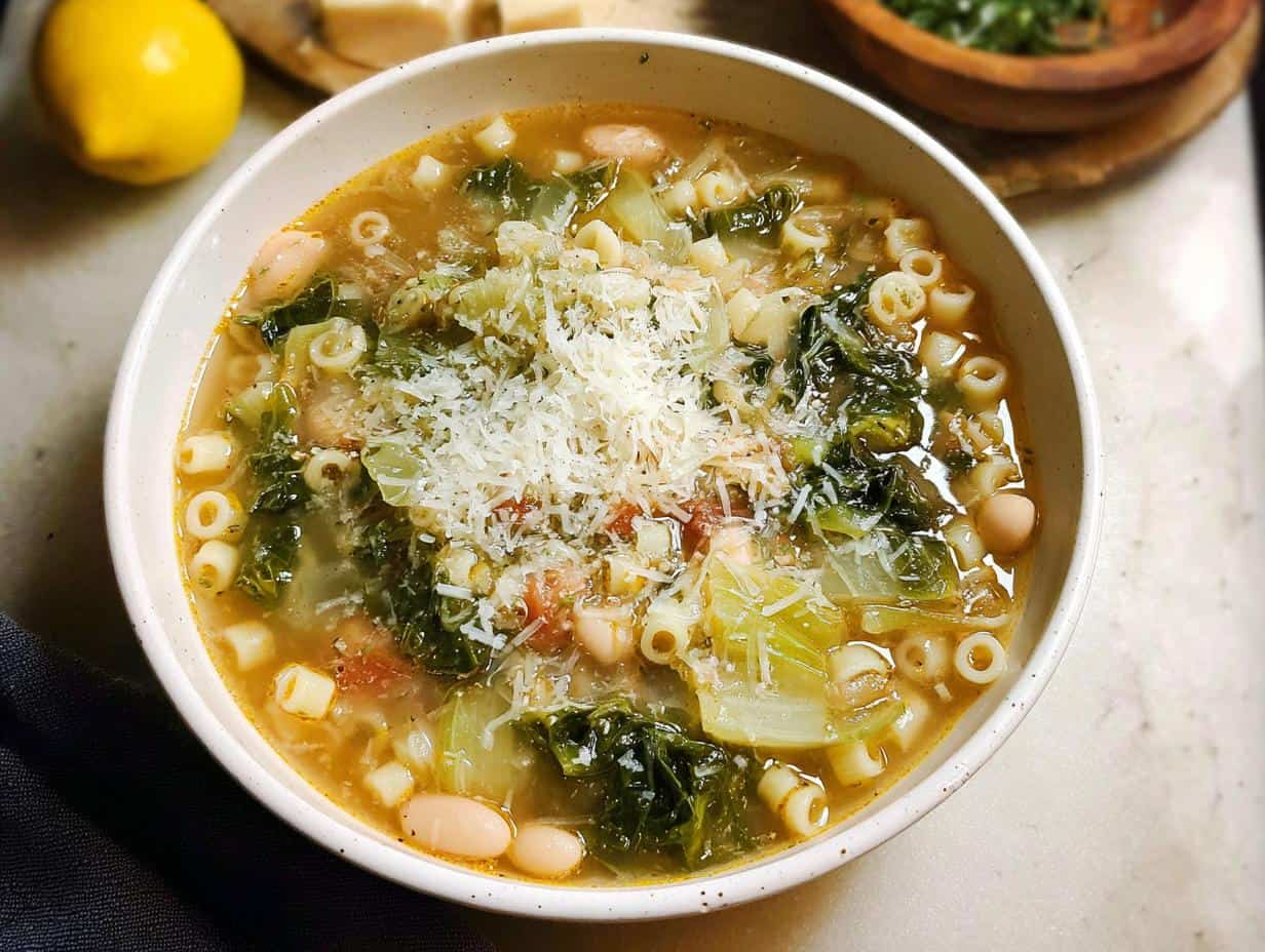 Unbelievably Delicious Escarole Bean Soup in Under 1 Hour