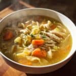 Homemade Chicken Noodle Soup from Scratch