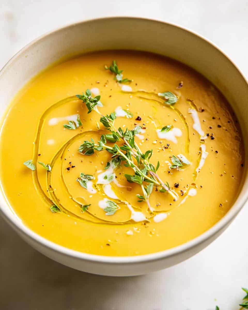 Keto Butternut Squash Soup - detail 1