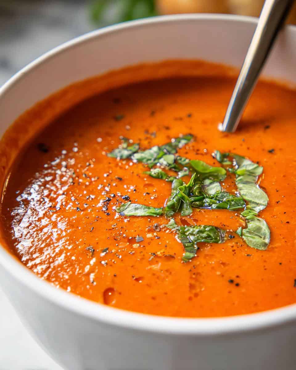 Keto Tomato Soup - detail 1