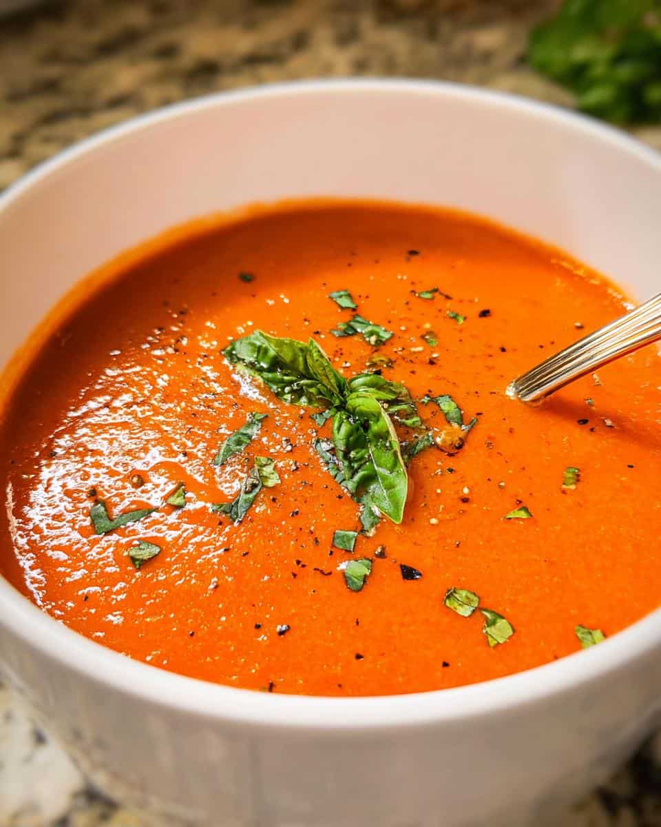 Keto Tomato Soup - detail 2